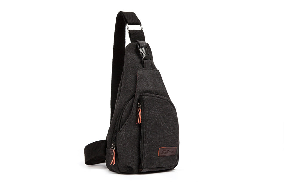 Sac bandoulière en toile uomo, pratico ed elegante