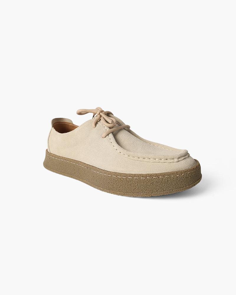 Scarpe Cittadine in Pelle Scamosciata Premium