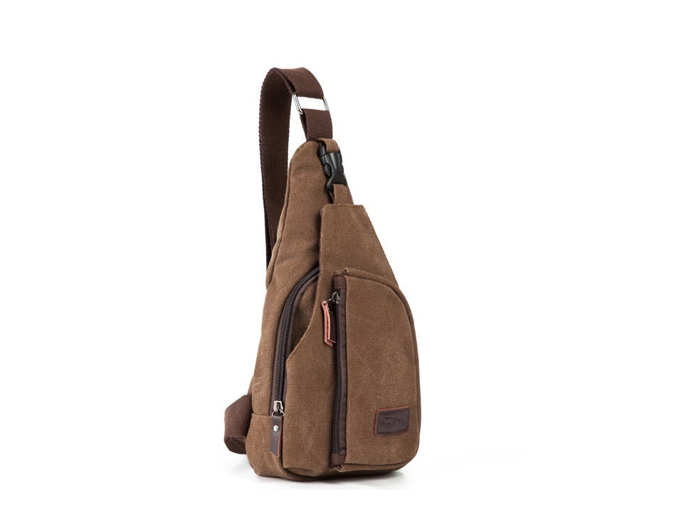 Sac bandoulière en toile uomo, pratico ed elegante