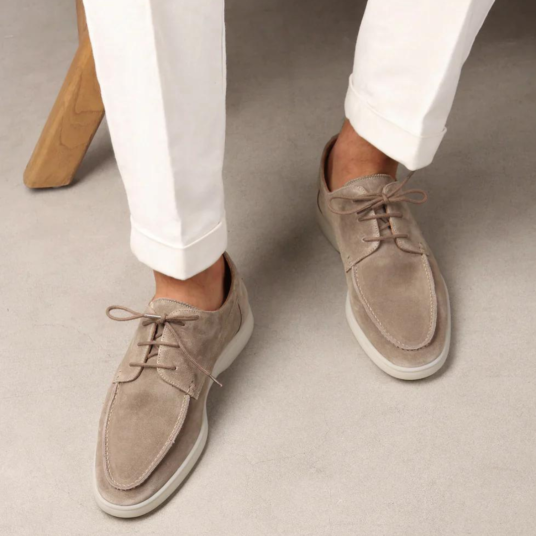 Scarpe Eleganti in Pelle da Uomo Slip-On per Ufficio e Tempo Libero