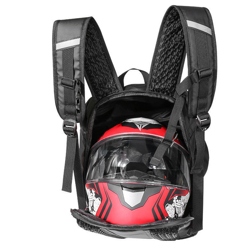 Zaino multifunzione per passeggiate in moto