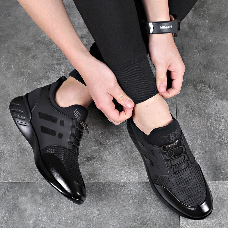 Scarpa Premium Ortopedica in Cuoio Comoda