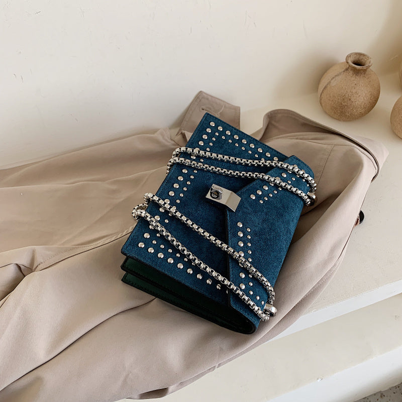 Borsa a tracolla in pelle PU per donna, stile moderno