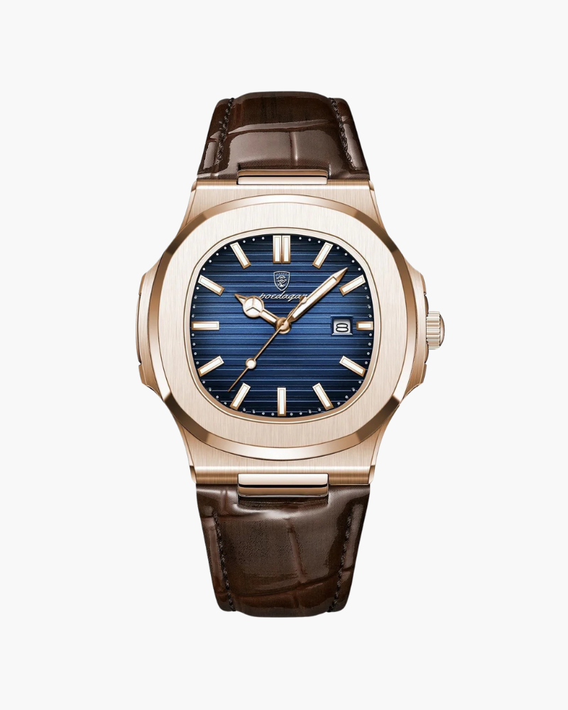 orologio in pelle, orologio elegante, orologio acciaio inossidabile, orologio resistente all'acqua, orologio cinturino pelle, orologio, mens watches, orologio uomo stile classico, orologio uomo di lusso, accessorio moda maschile, uomo elegante con orologio in pelle, orologio maschile impermeabile, cinturino in pelle marrone, quadrante raffinato, orologio formale, orologio analogico uomo.