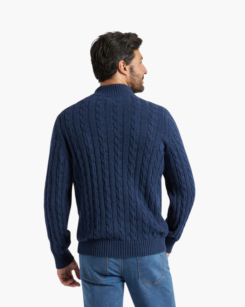 Maglione con Mezza Zip