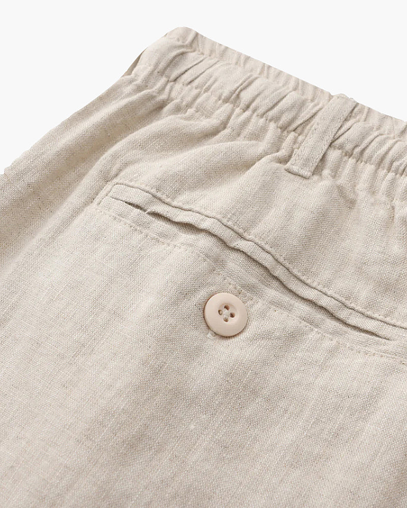 Casablanca - Pantaloni Corti in Lino Premium