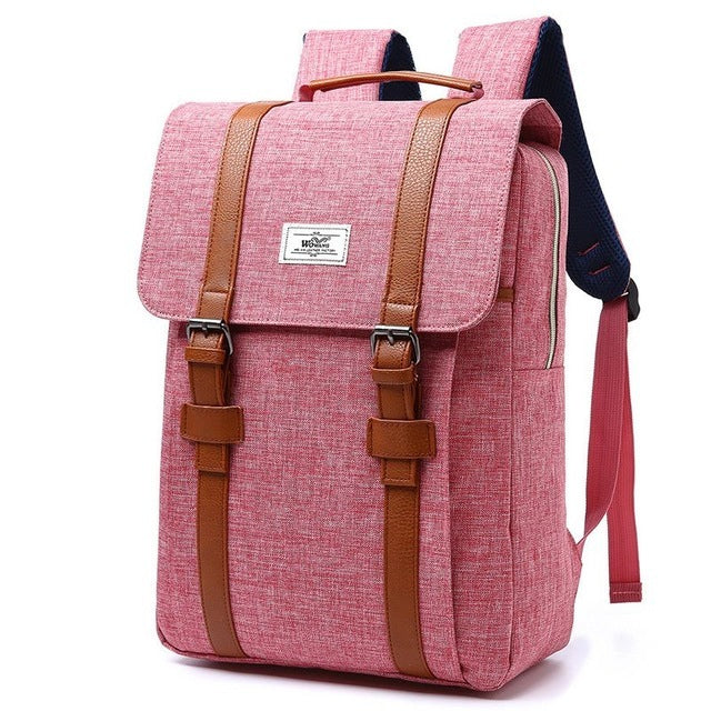 Zaino in tela impermeabile per computer portatile