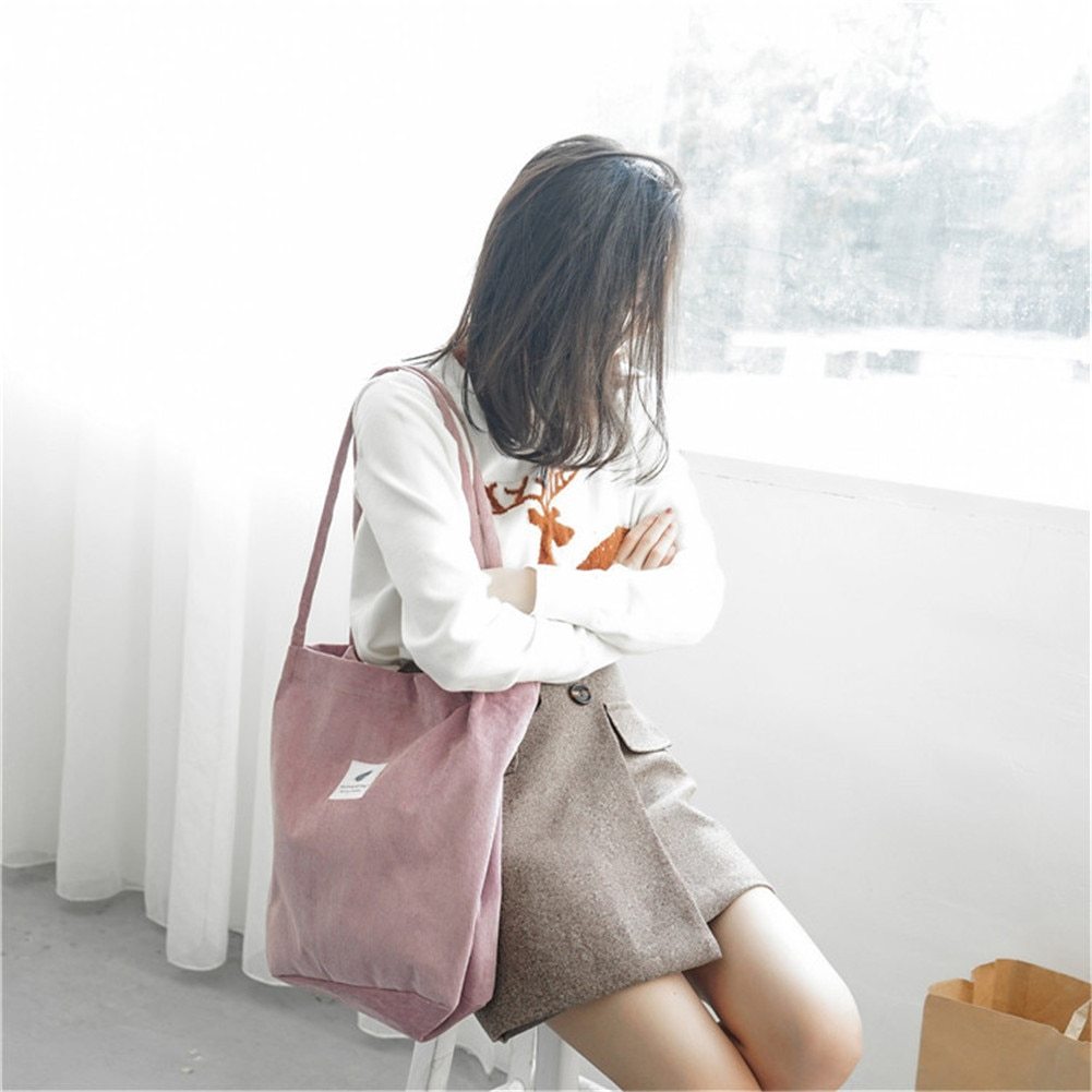 Sac cabas eco-responsabile in tela per donne