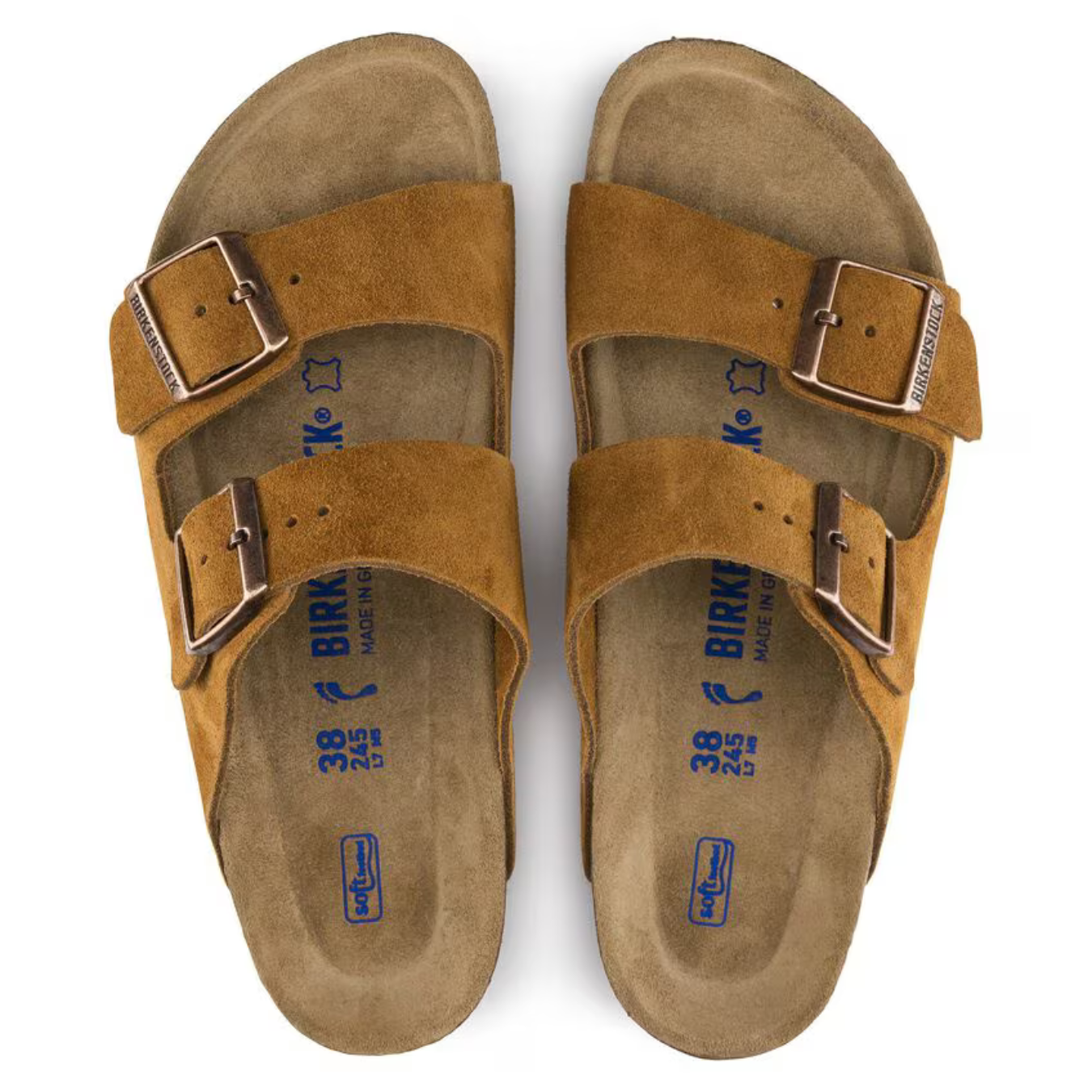 Arizona® – Sandali in pelle scamosciata a comfort anatomico