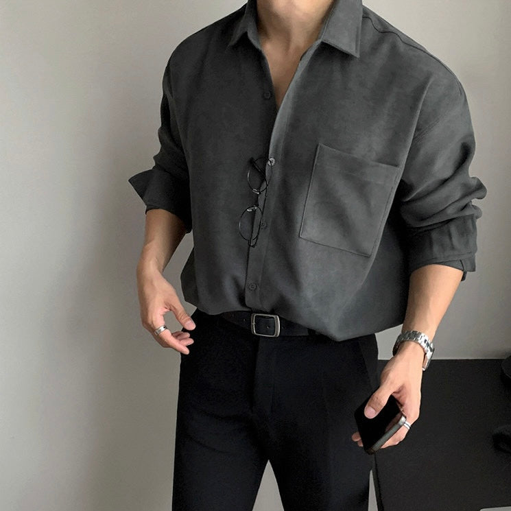 Camicia con tasca