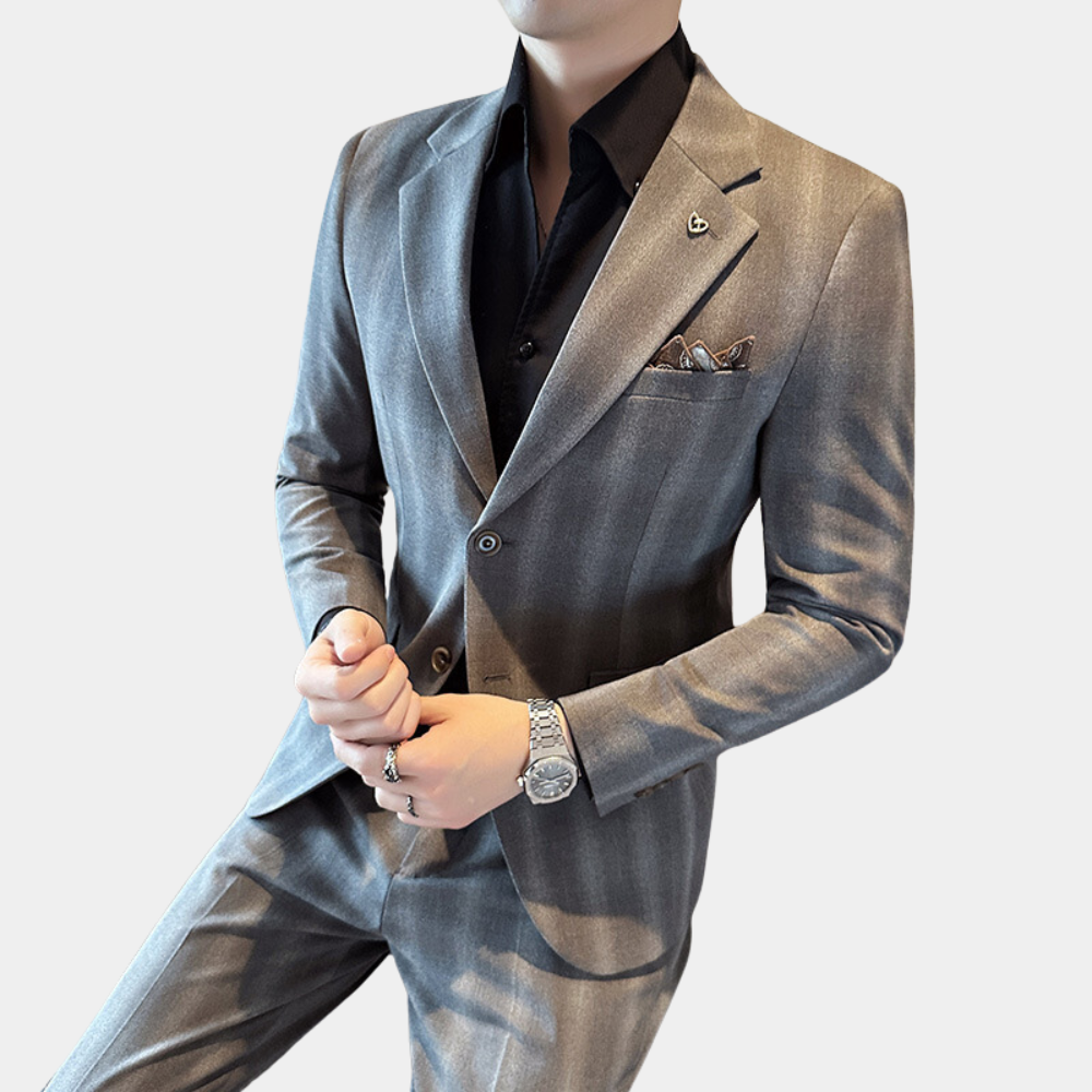 Completo Estivo Elegante da Uomo in Tessuto Confortevole e Traspirante