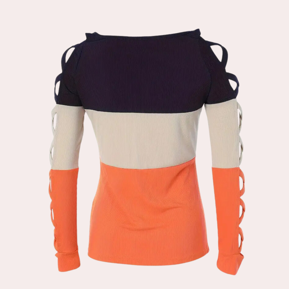Camicia di cotone alla moda per donna