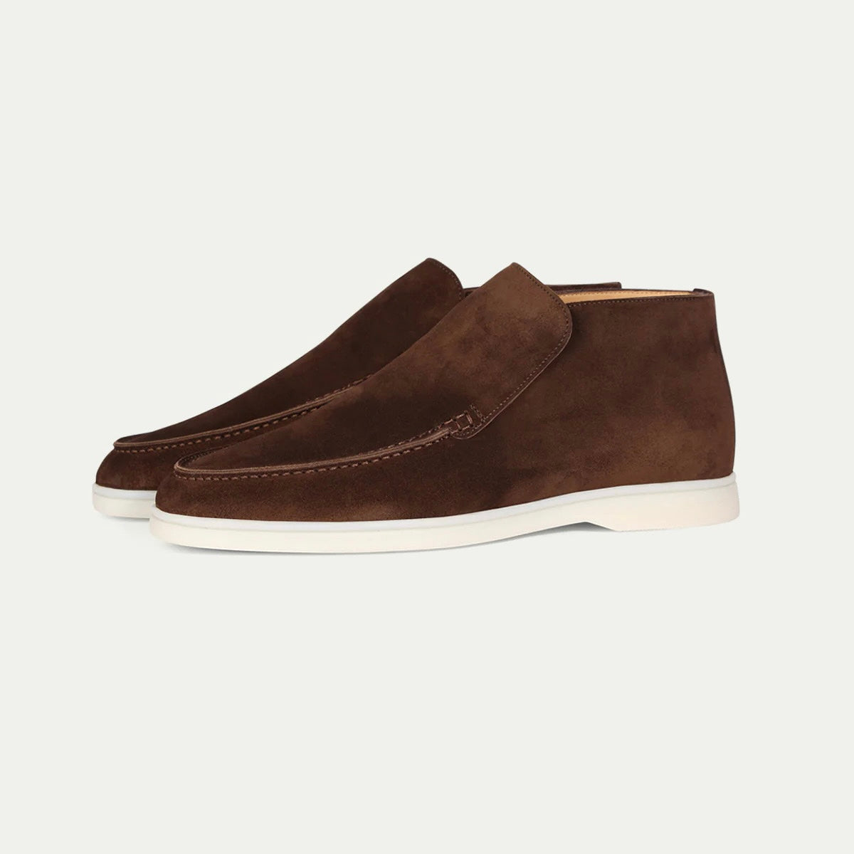 GANGNAM® – Mocassini alti in pelle scamosciata