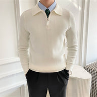 Maglione con zip