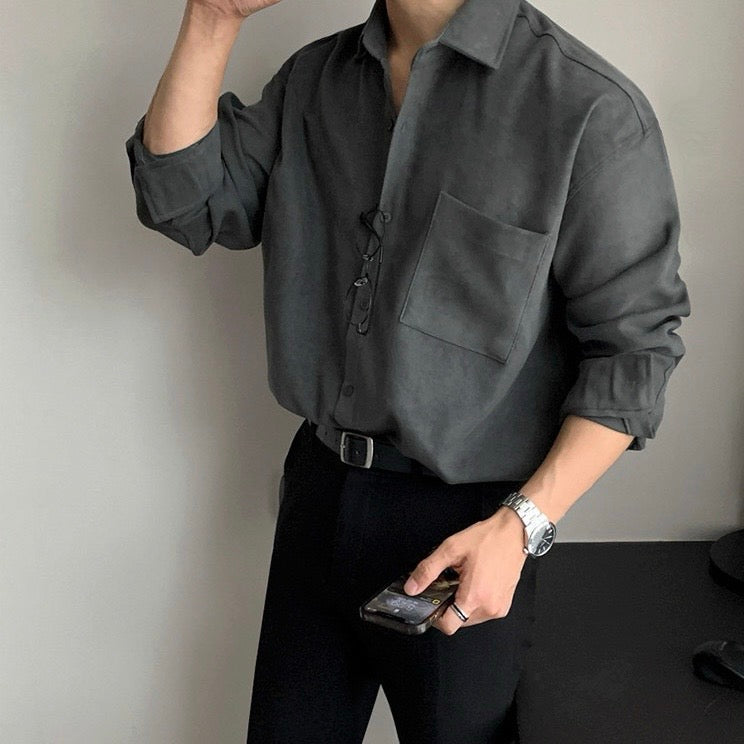 Camicia con tasca