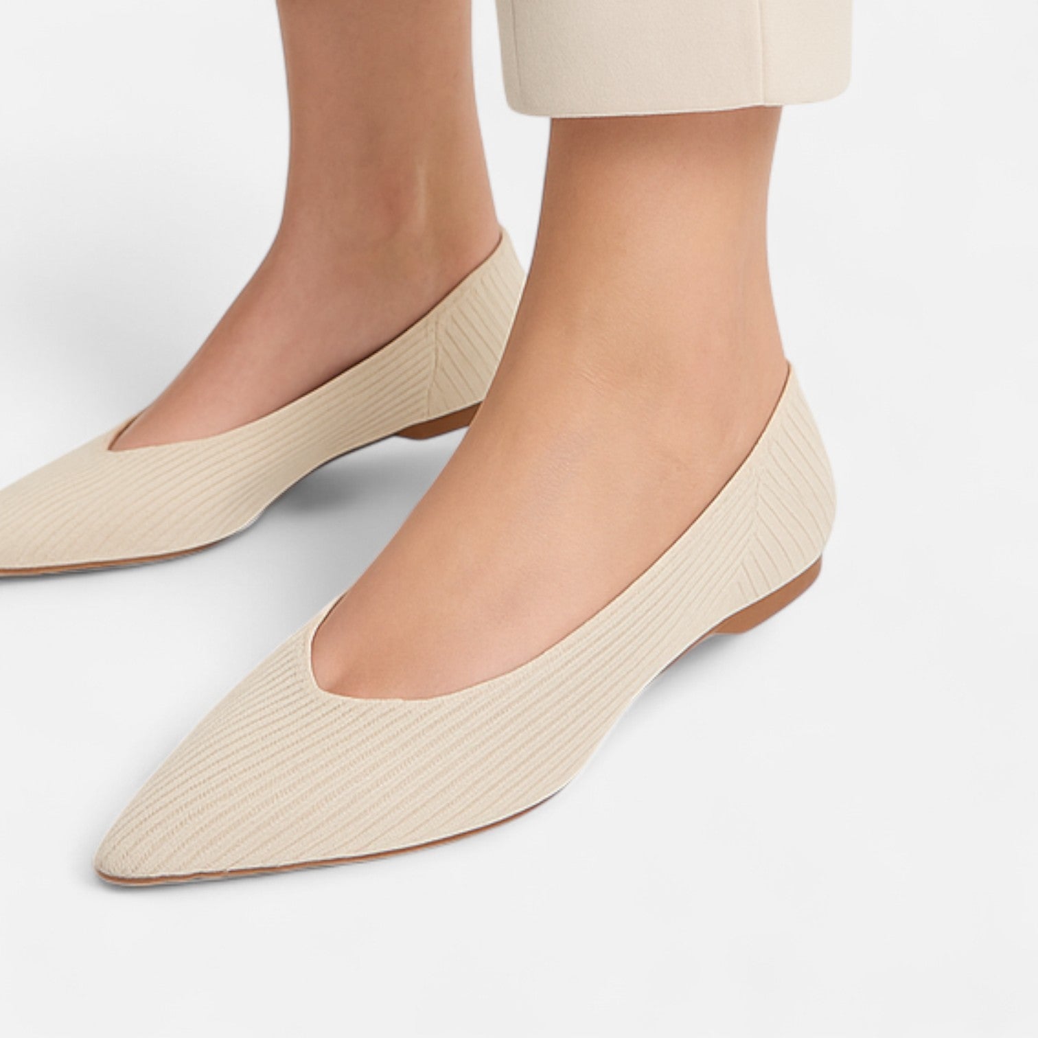 Ballerine in maglia a punta – Confort elegante quotidiano