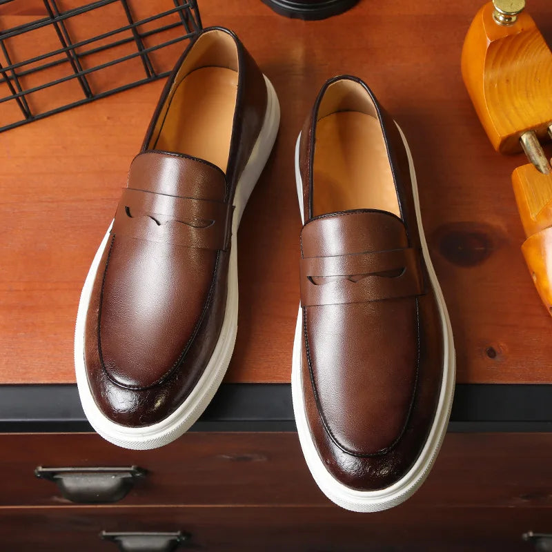 Paolo - Mocassini Classici Eleganti Britannici per Uomo