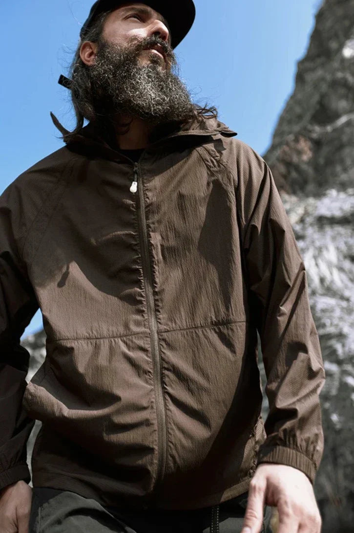 BergLust Veste da trekking funzionale per uomo con cappuccio