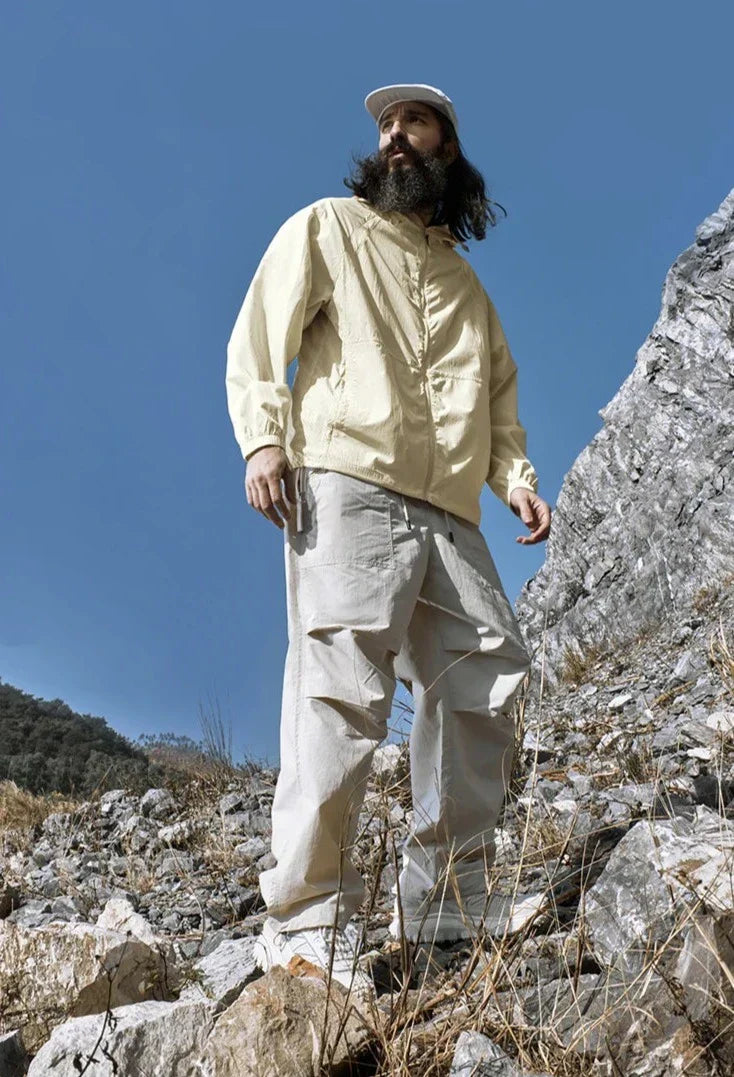 BergLust Veste da trekking funzionale per uomo con cappuccio