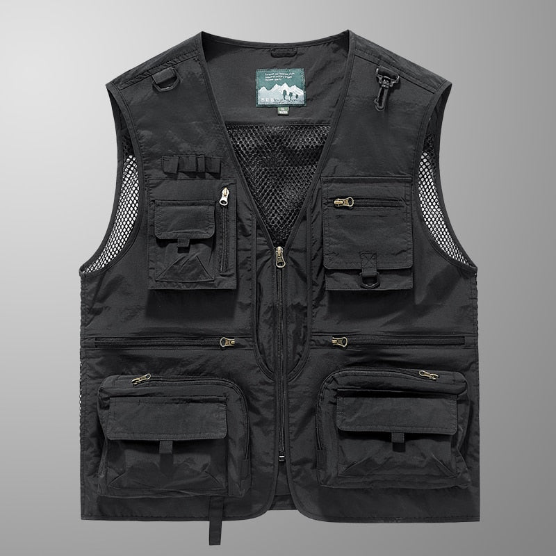 Gilet Vintage Multi-Tasche Lezzo