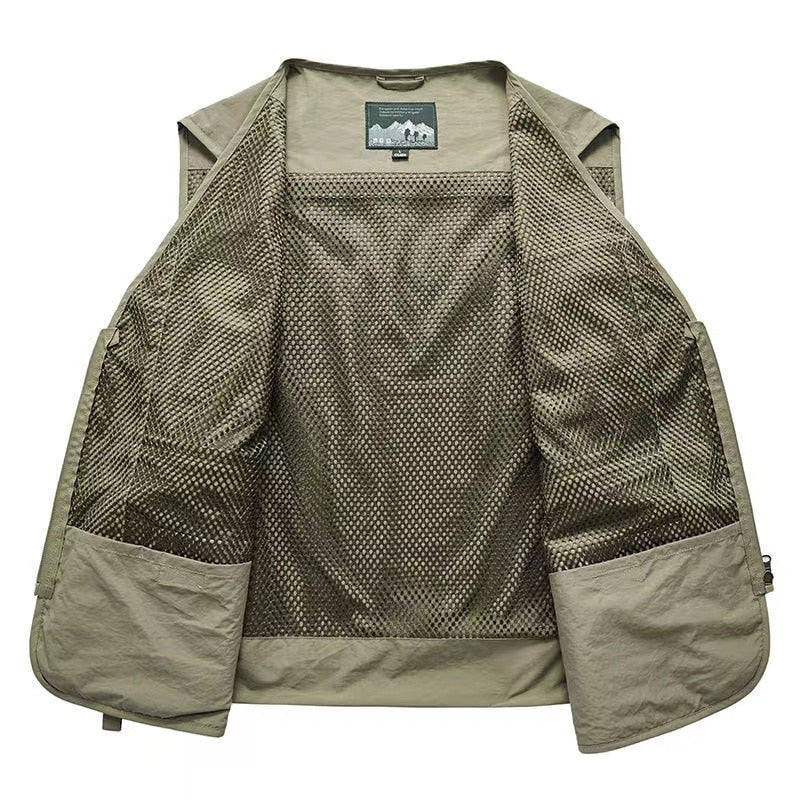 Gilet Vintage Multi-Tasche Lezzo