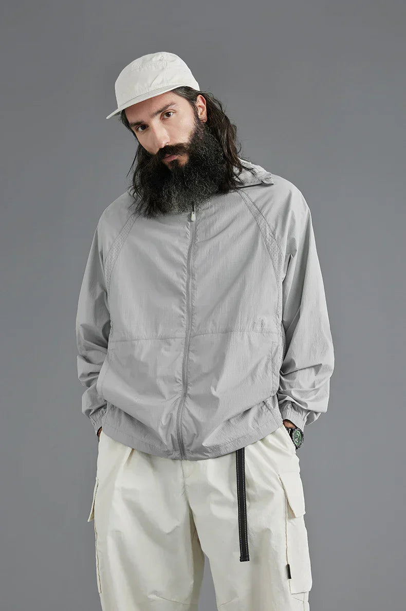BergLust Veste da trekking funzionale per uomo con cappuccio