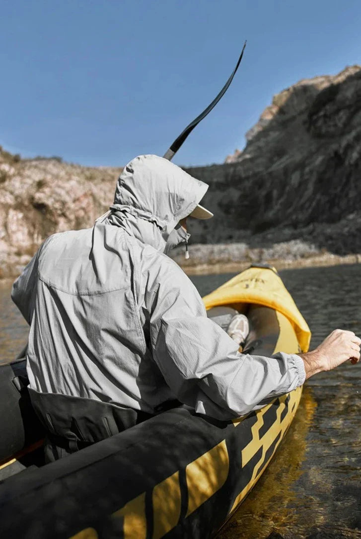 BergLust Veste da trekking funzionale per uomo con cappuccio