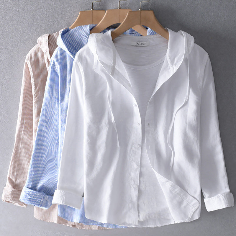 Tyrell® | Camicia in lino traspirante