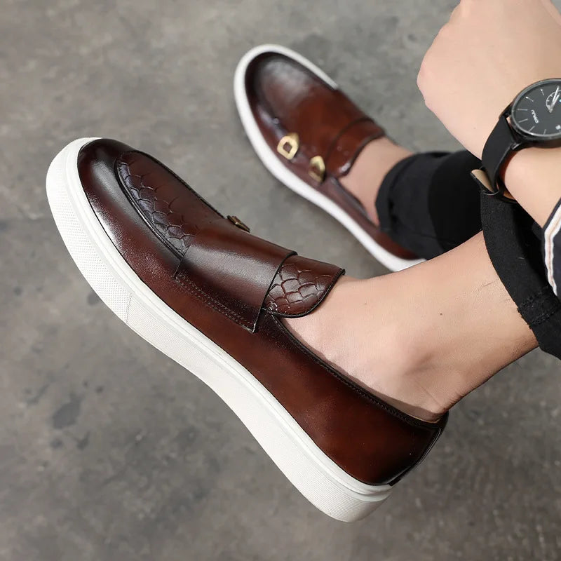 Scarpe Classiche in Pelle per Uomo Realizzate in Pelle di Alta Qualità