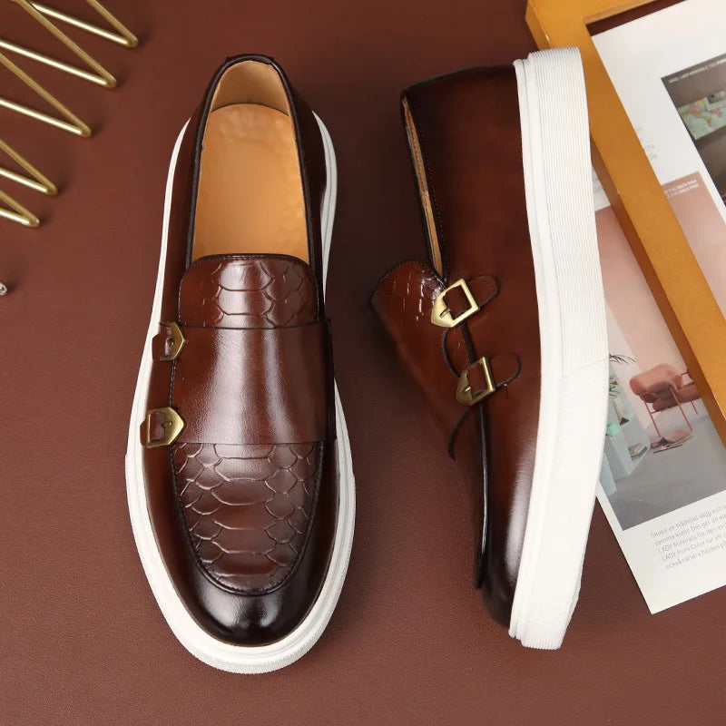 Scarpe Classiche in Pelle per Uomo Realizzate in Pelle di Alta Qualità