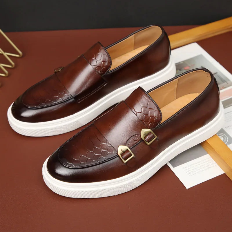 Scarpe Classiche in Pelle per Uomo Realizzate in Pelle di Alta Qualità