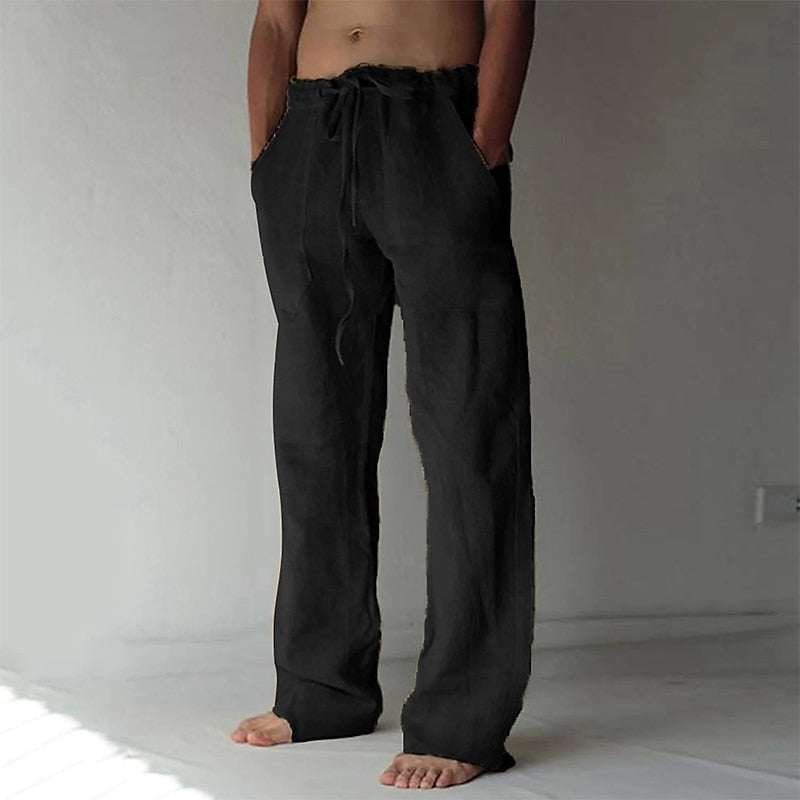 Matteo | Pantaloni Lino Casual Estivi