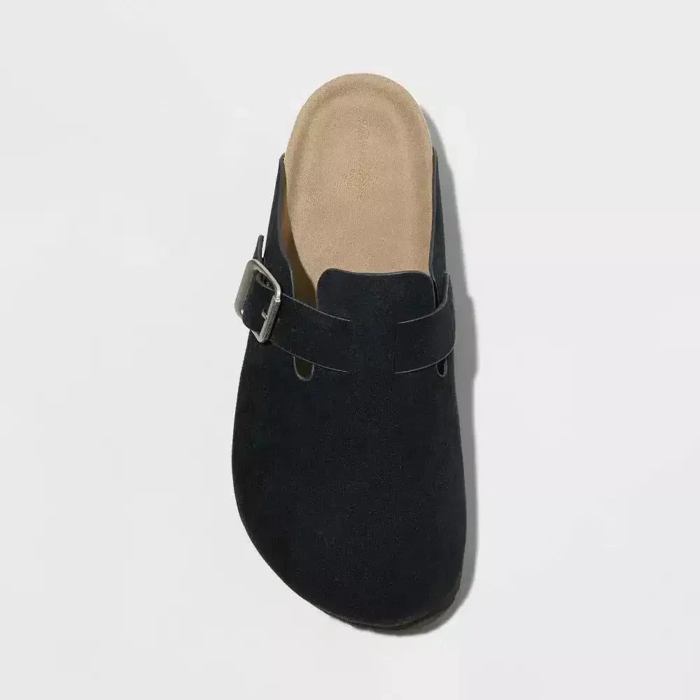 Zoccoli Unisex Comodi in Camoscio