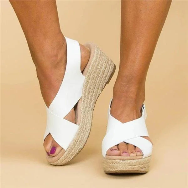 Espadrillas Ortopediche con Zeppa Comode per Donna