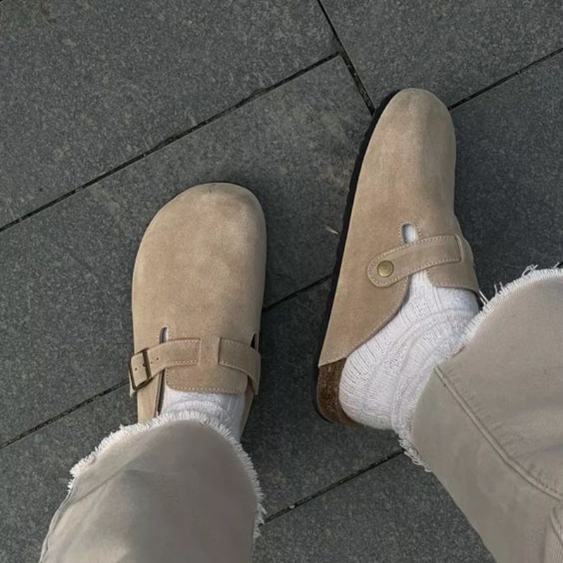 Boston – Sandalo Boston in pelle unisex di alta gamma
