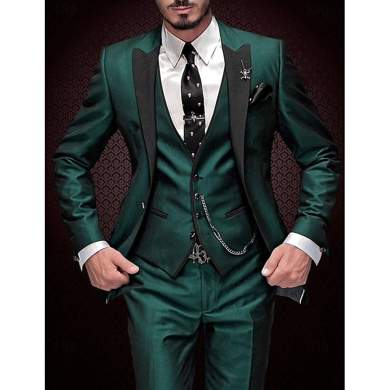 Completo elegante tre pezzi in lino