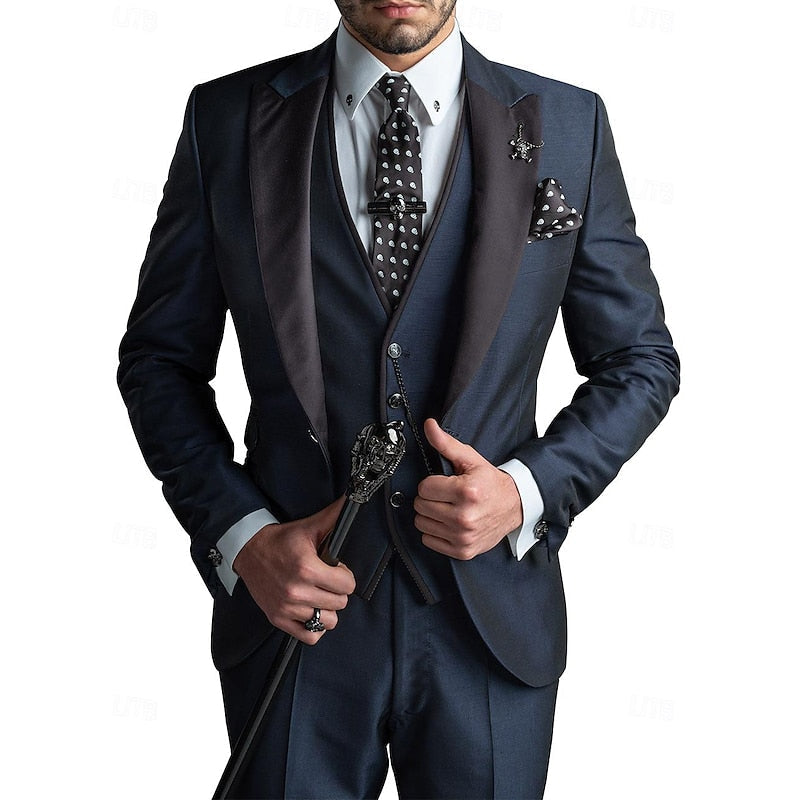 Completo elegante tre pezzi in lino