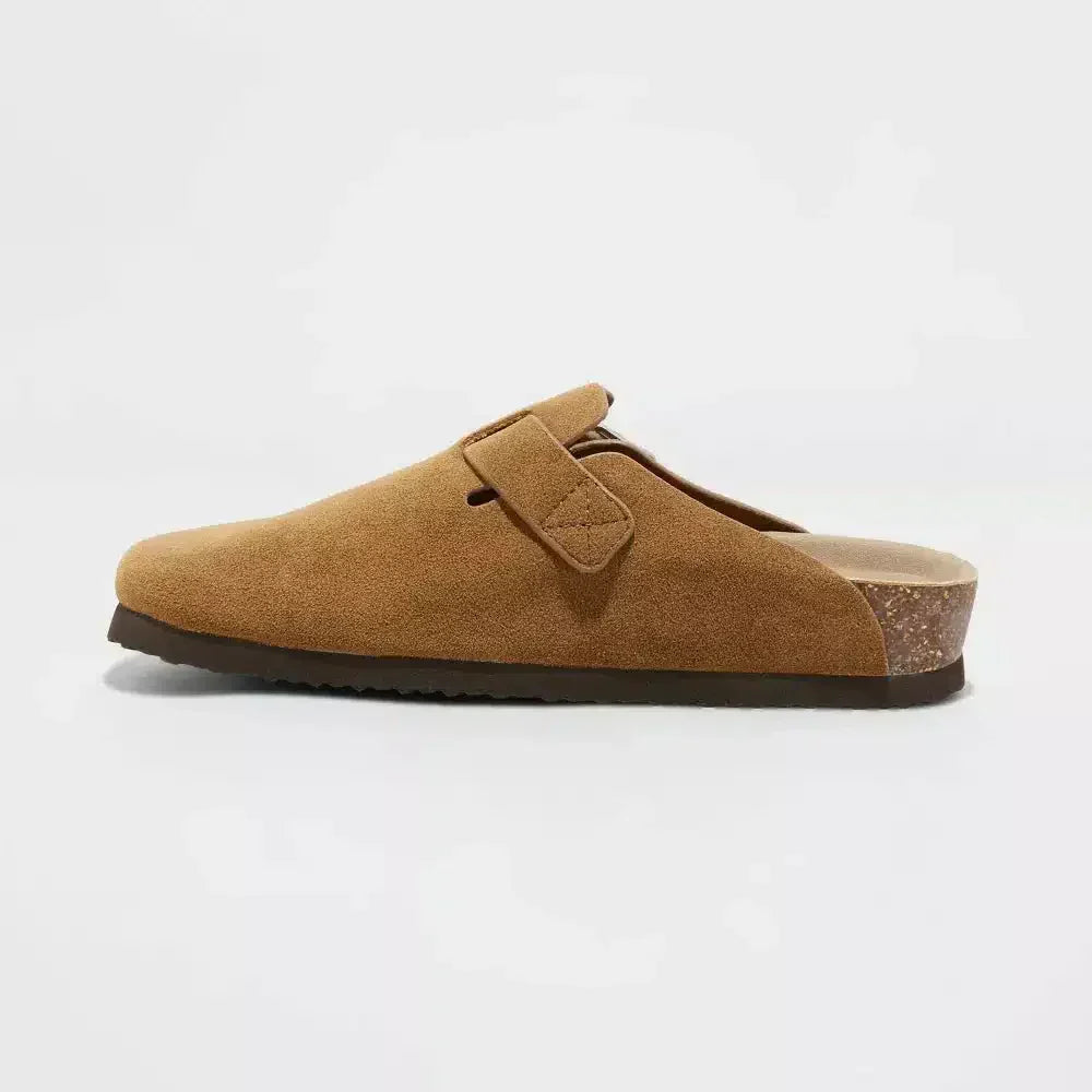 Zoccoli Unisex Comodi in Camoscio