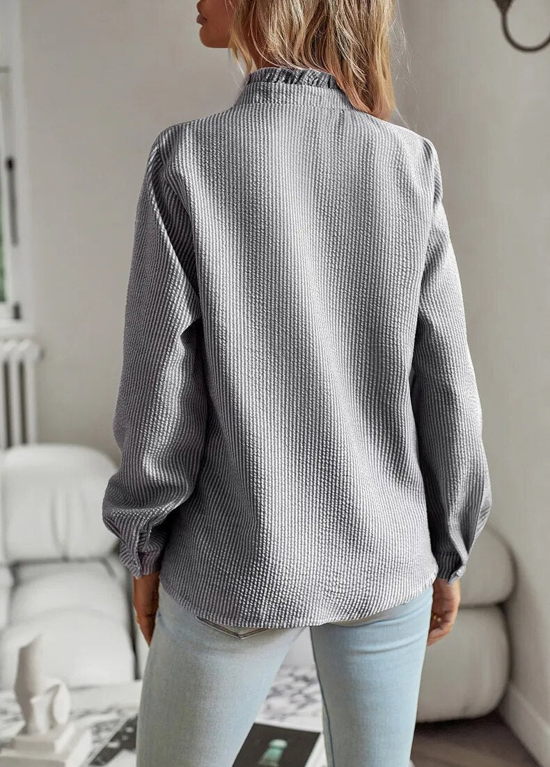 Blusa Leggera con Volant