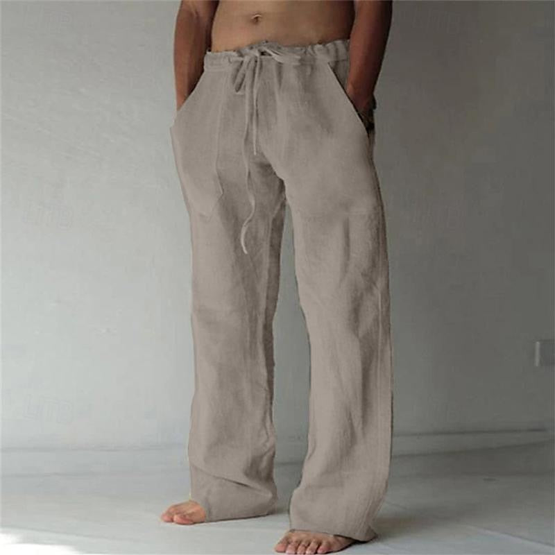 Matteo | Pantaloni Lino Casual Estivi
