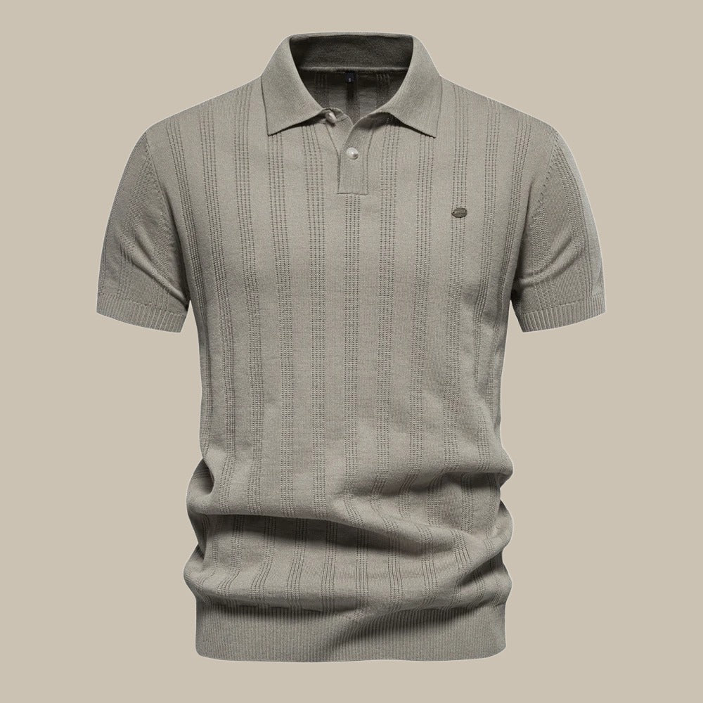 Riccardo | Polo elegante da uomo con maniche corte
