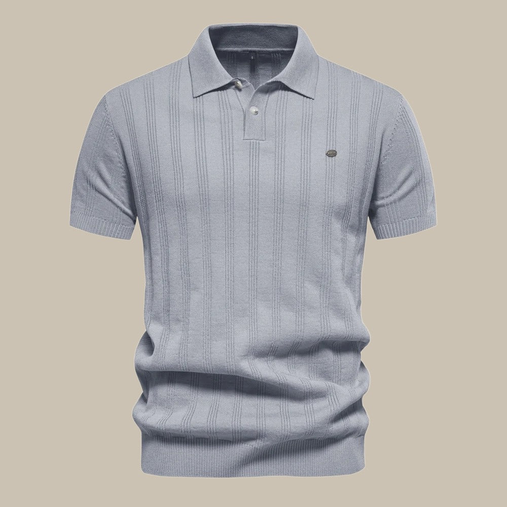Riccardo | Polo elegante da uomo con maniche corte
