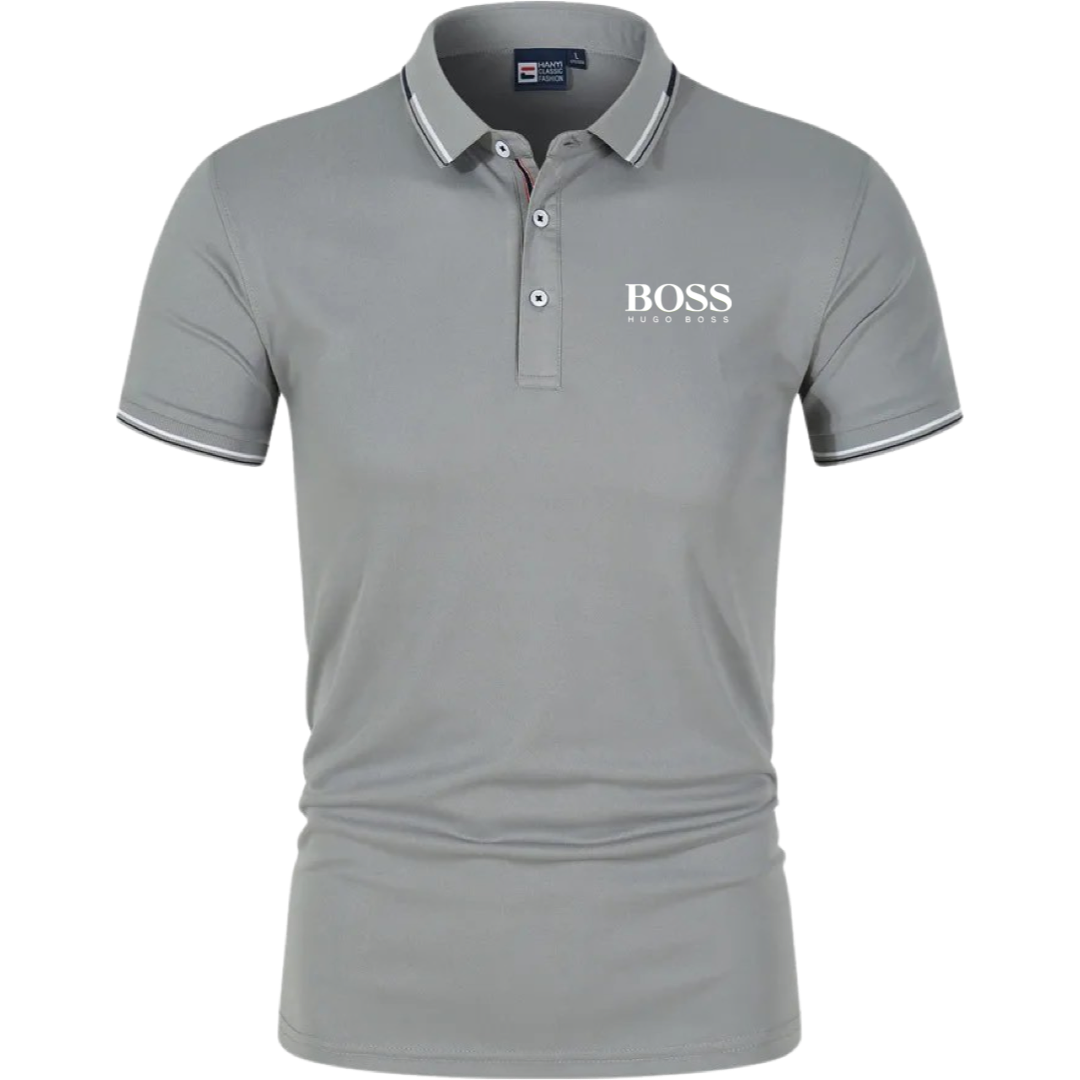 Ᏼοѕѕ – Polo Uomo Elegante in Cotone Premium