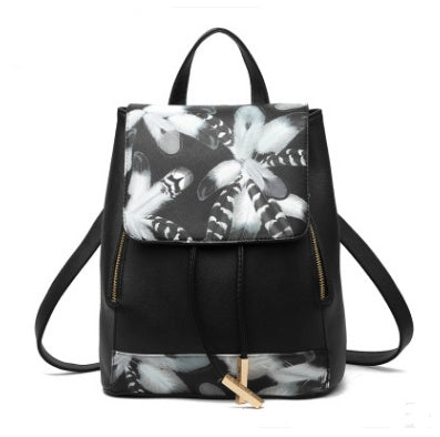 Zaino moda donna in PU con elementi moderni
