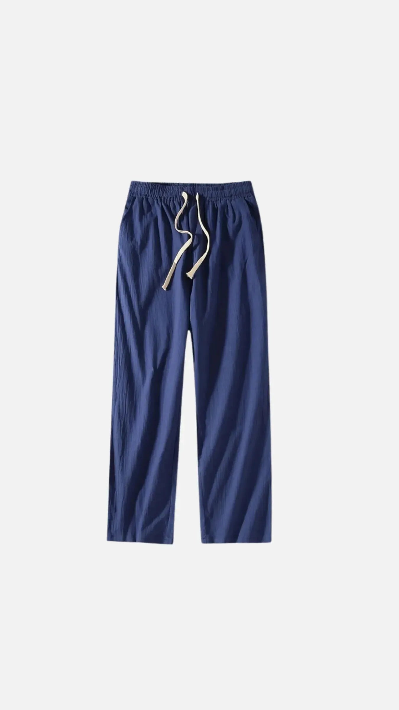 Loose Old Money – Pantaloni Casual in Lino Sciolti