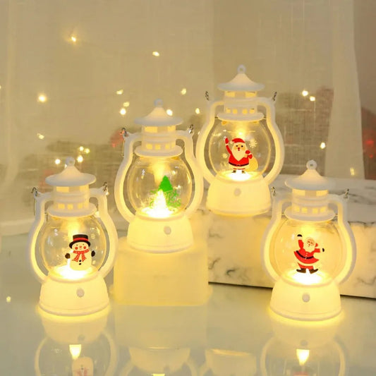 Lampe de Noël élégante en décoration de noël intérieure