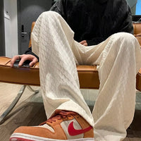 Pantaloni jacquard
