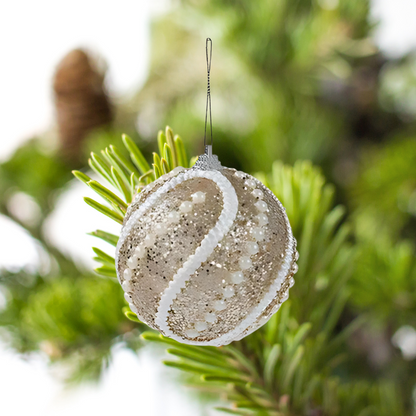 PearlLuxe® Boules de Noël Élégantes pour une Touche Festive