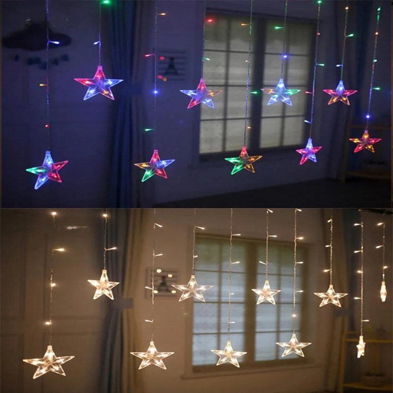 Guirlande Lumineuse Luminara® Étoiles et Lune Magiques pour Décoration Festive