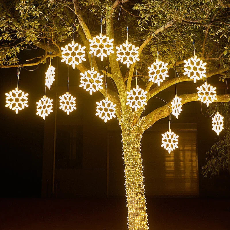 Guirlande lumineuse pour décoration Noël extérieur